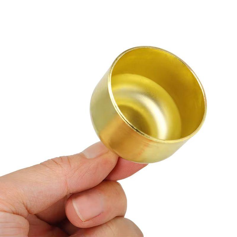 Orff Musical Instruments Copper Jingle Bells High Quality Percussion Instrument for Party Kid Educational Toys Bronze Hand Bell
