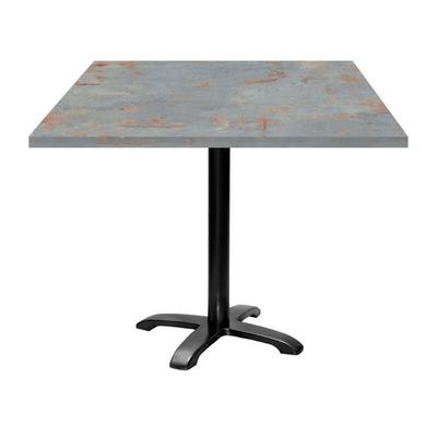 Table 90 X 90 Cm - Model Bazila Rust Grey
