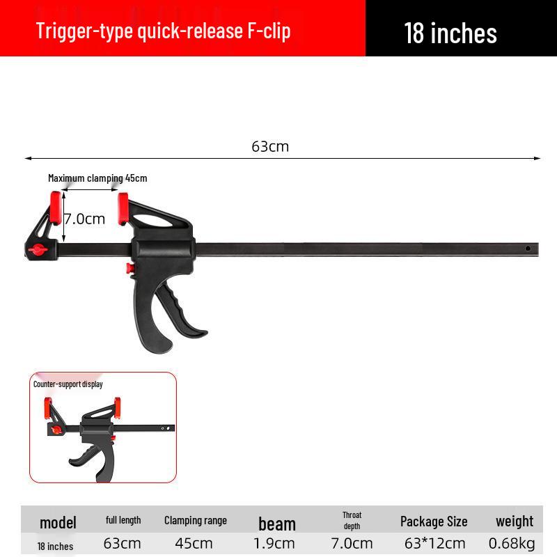 Quick Fix Woodworking Clamp Set
