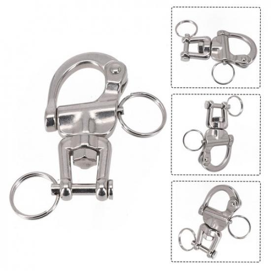 Convenient For Sailboat Spinnaker Halyard Snap Shackle 316 Stainless Steel
