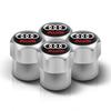 4 Stück Metall Auto Rad Reifen Ventil Kappe Schutzabdeckung für Audi Q3 Q4 Q5 Q6 Q7 B8 B6 C6 8p B7 C5 A3 A4 A5 A6 A7 A8 S3 S4 S5 S6