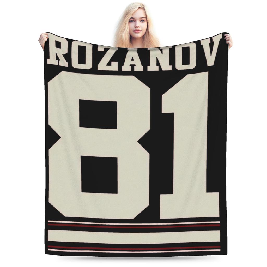 Warm Cozy Blanket Travel Office Ilya Shane Hockey Romance Heated Rivalry Throw Blanket Print Bedspread For Home Decor