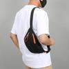 Multi-pocket Nylon Waist Bag Adjustable Shoulder Strap Diagonal Shoulder Bag Men Chest Bag  Male