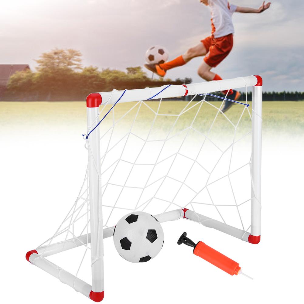 Football Goal Net Children Kid Outdoor Kindergarten Sports Soccer Goals Ball Accessory