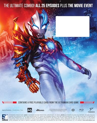 Ultraman Blazer Complete + Ultraman Blazer The Movie: Tokyo Monster Showdown [Blu-ray]