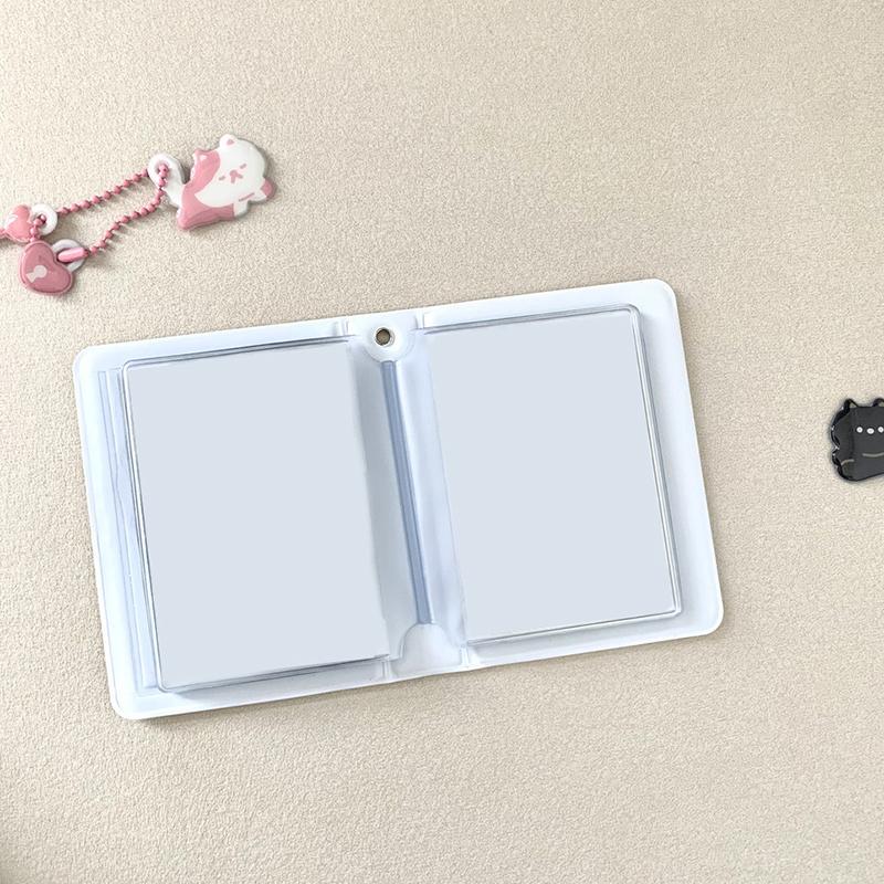 3-calowy mini album ze zdjęciami, słodki, kreskówkowy album z niedźwiedziem, serce miłosne, pusty Kpop, uchwyt na karty ze zdjęciami, Idol Star Chasing Binder, zbierz książkę