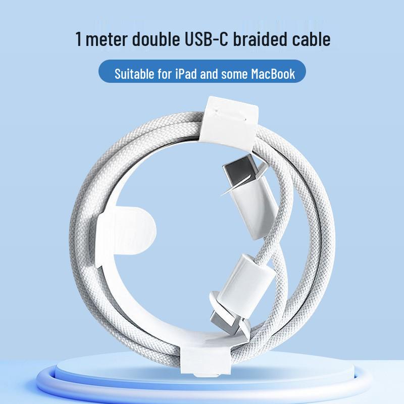 Fast Charging PD Cable Set for Apple iPhone 15/iPad Pro, Type-C