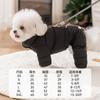 Dog Clothes Duck Down Windproof Warm Four-legged Jacket Small Medium Dogs Cats Winter