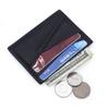 Credit Card Wallet Super Slim Card Holder Genuine Leather Wallet for Man and Women with 4 Card Slots and 1 Coin Pocket