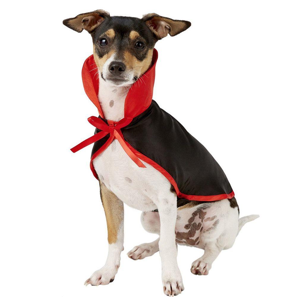 

Cat/Dog Cartoon Adjustable Teddy Hat Headgear Pet Halloween Cape Cloak L