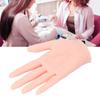 Nail art Übungshand Hohe Simulation Flexible Silikon Nagel Übungstraining Mannequin Hand für R