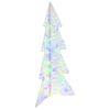 Christmas Tree with 100 Multicolor LEDs 120 Cm Acrylic