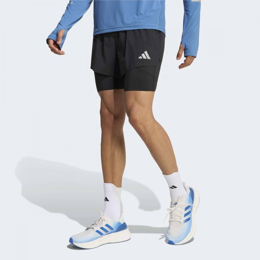 Adidas Men Climacool+ 4 Pocket Two In One Shorts Ke8215 KE8215/AM
