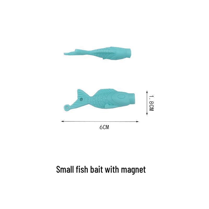 "Children's Amusement Park Magnetic Fishing Toy Set"