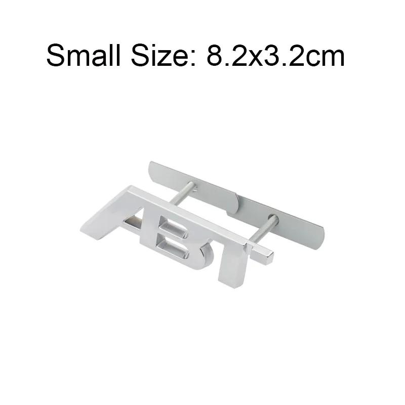 Car Front Grille Badge Trunk Sticker Side Letters Badge for Volkswagen ABT Sagitar Golf Polo Passat Tiguan Touareg Jetta Lavida