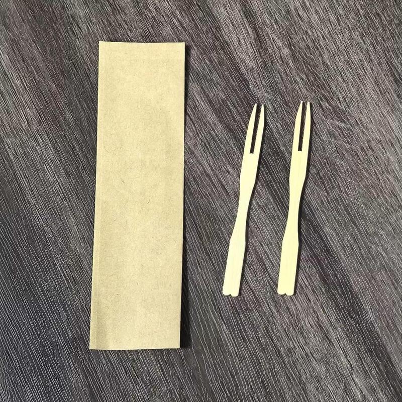 Disposable Bamboo Dessert Forks