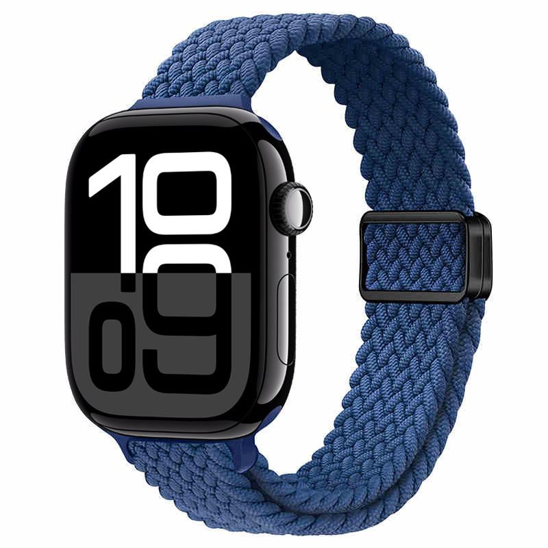 Slim Strap magnetic Braided Band Apple Watch 46mm 42mm Ultra 3 44mm 40mm 45mm 49mm 46mm 41mm iWatch Series 11 10 9 8 7 6 5 4 SE3