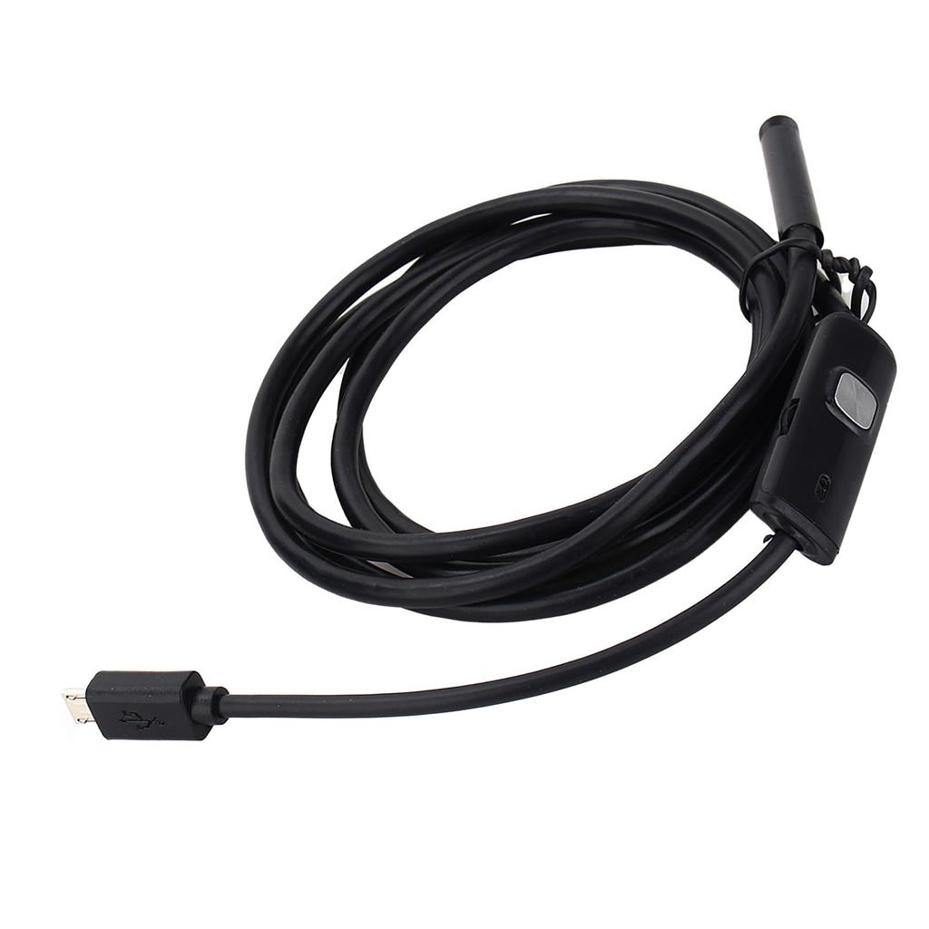 6LED USB HD Inspection Camera Borescope Camera IP67 Waterproof for Android Win‑1.5m, 5.5mm