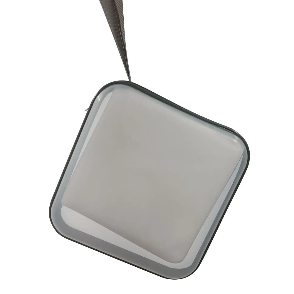 80 Stück Scheibe Tragbar Scheibe CD VCD DVD Tragetasche Halter Doppelseitig CD DVD Speicherhülle Hülle Album Brieftasche Organizer