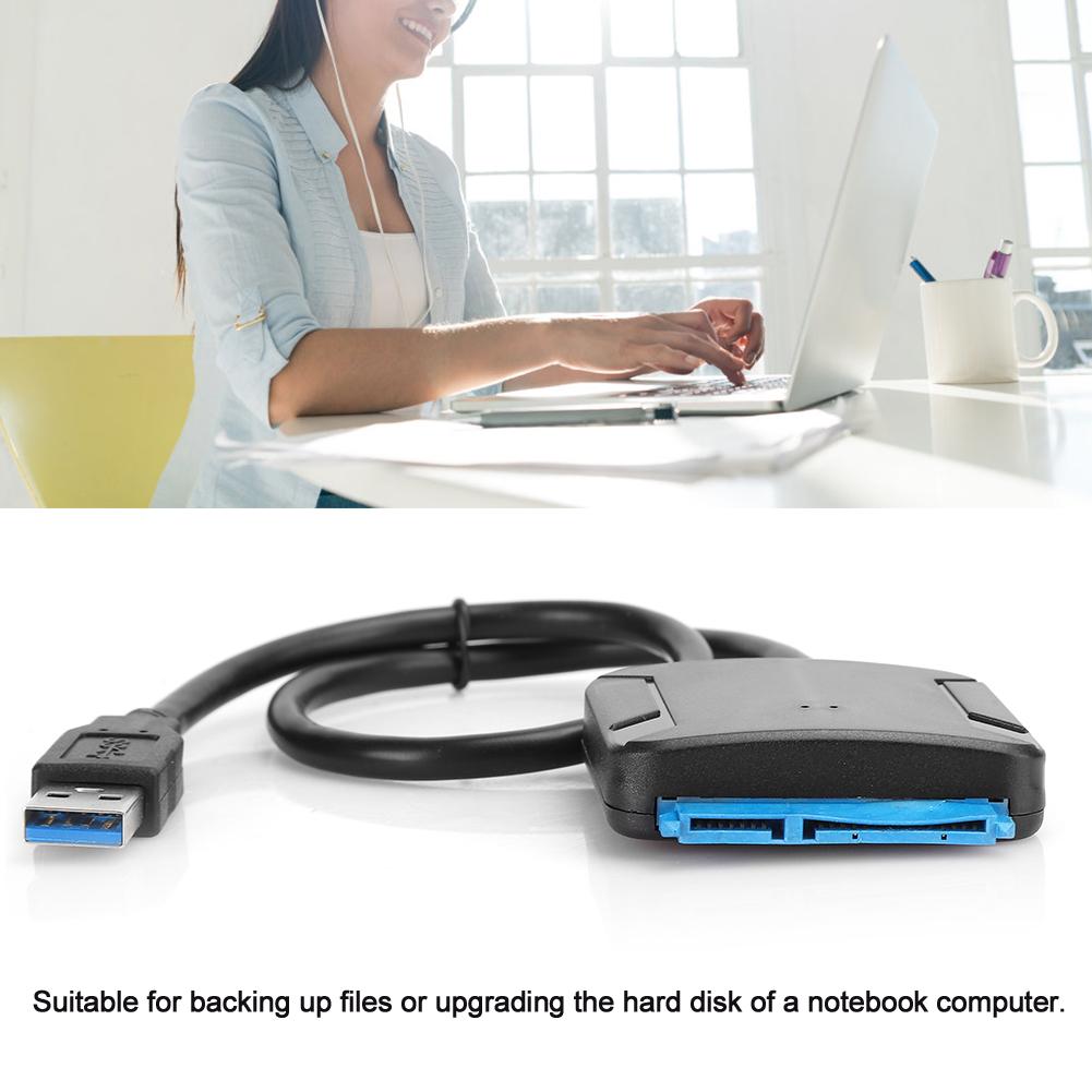 SATA to USB 3.0 Cable 2.5/3.5 inches Square HDD SSD Hard Drive Converter Line Adapter