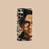 AOT Eren Yeager Clear Mobile Phone Case for Samsung Galaxy S25 S24 S23 S22 S21Plus FE Ultra Colorful Cover