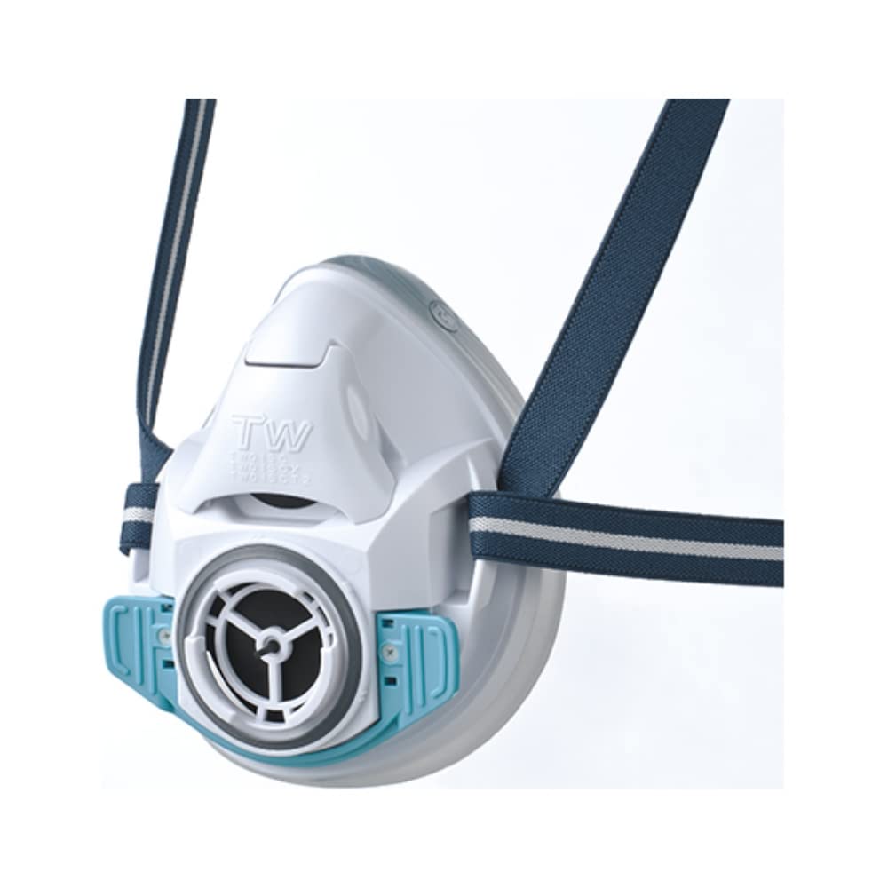 

Shigematsu TW Replaceable Dust Small Gas Mask TW01SC White 11961 and Filter Sold (Shigematsu Manufacturing) (Two-Way) Mask/Direct-Fit Porcelain, белый