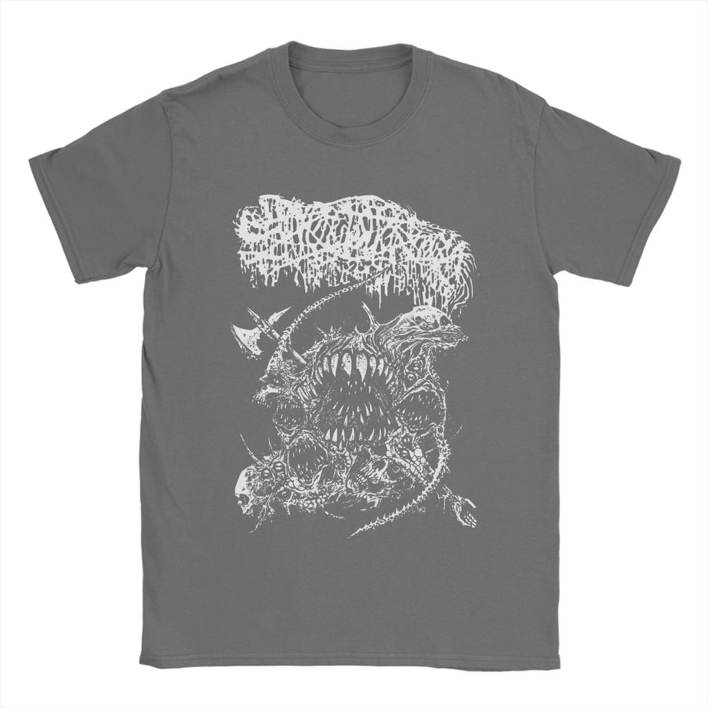 Herren Sanguisugabogg Band T-Shirts 100% Baumwollkleidung Lässig Kurzarm Rundhals T-Shirt Geschenkidee T-Shirt