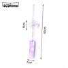 1pcs Romantic Crafts Japanese Cherry Blossom Glass Wind Chimes Bells Home Garden Office Ornament Indoor Window Hanging Decor