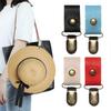 Travel Leather Hat Clamp Outdoor Backpack Luggage Storage Bag Multifunctional Straw Cap Clip Hat Accessories