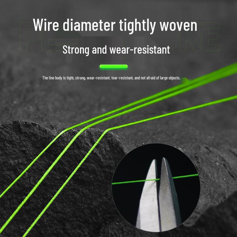 Thunder Frog 12-Strand Dyneema Long Cast Braided Fishing Line