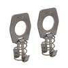 Hot Water Heater Cover Cam Lock Metal Door Latch Fastener Compatible for Cupboards RVs Trailer Camper Accessorie 2-Piece