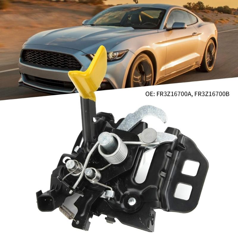Încuietoare capac motor pentru 2015-2019 FR3Z-16700-A FR3Z-16700-B Accesoriu auto de schimb pentru blocarea capotei motorului auto