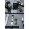 Black Bracelet For Casio G-shock DW-6900 DW9600 DW5600 GW-M5610 GA-2100 Men Series Watch Strap Plastic Steel Watchband 16mm Band