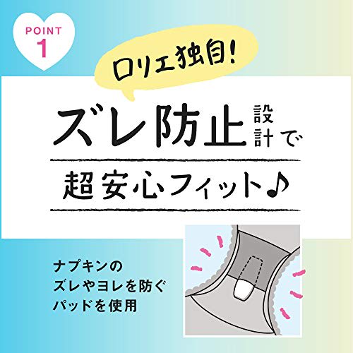 Laurier Active Guard Sanitary Shorts, Lineless Type, Size M