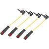 Car Brake Pad Sensor Front Rear Disc Brake Pad Wear Indicator Sensor Fit for Mercedes-Benz C230 - Pack of 4 Black Item Replacement