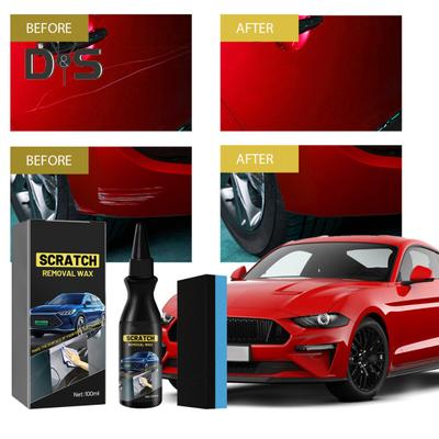 100ML Car Scratch Repair Cream with Sponge Vehicles Deep Scratch Remover Auto Body Paint Scratch Repair Paste Polishing Wax Car Care Tools