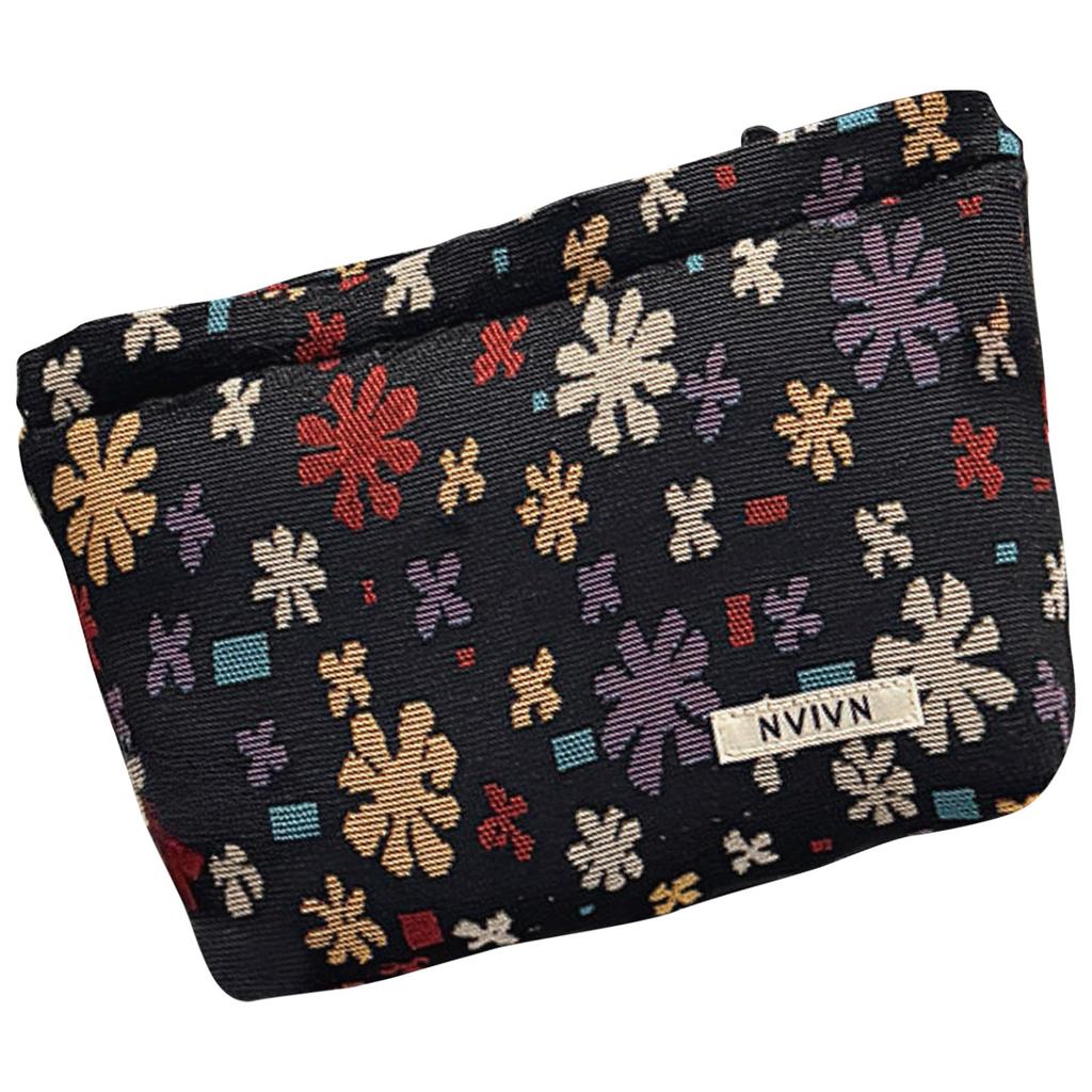 Constlia Makeup Perfect for Travel and This Fabric Makeup Pouch is a Horizontal Cosmetic Pouch for Perfect for Lazy People Petal Pouch, Carrying,
