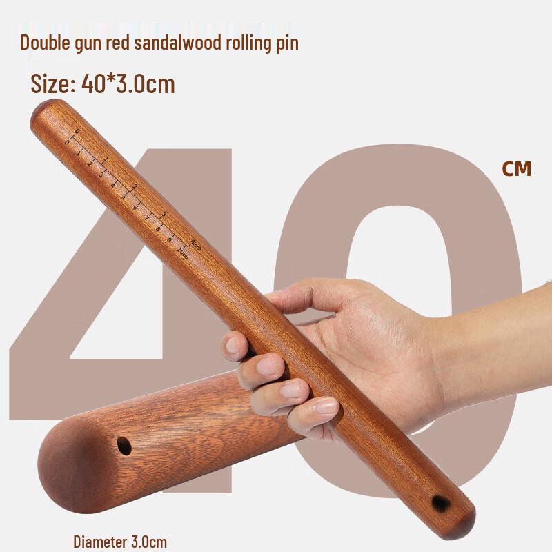 Red Sandalwood Non-stick Rolling Pin
