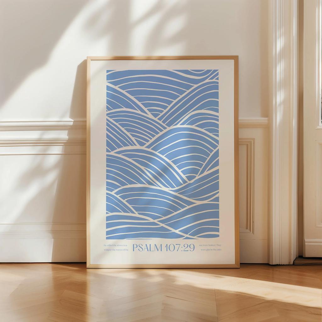 1pc Aesthetic Coastal Canvas Wall Art Seaside Beach Birds Fish House Decor Modern Ocean Waves Minimalist Print Vintage Poster