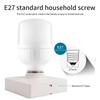 Sound Sensor E27 LED Bulb 220V Auto On/Off Non Flicker High Brightness White Light Voice Control Light Bulb for Stairs Pathway