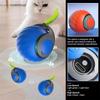 Practical-Wave-Design Interactive Cat Ball Pet With For Indoor Cats For Smart Obstacle Avoidance Flexible Scrolling Blue