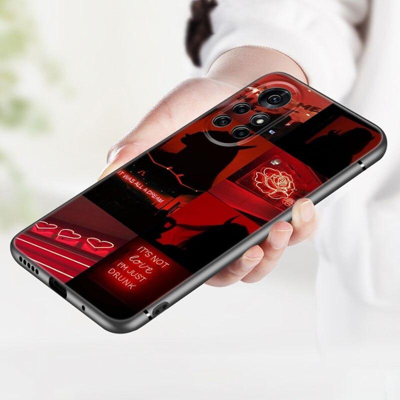 Aesthetic Devil Woman Phone Case For Huawei Honor 60 50 SE 30S Mate 30 20 10 Lite 40 Nova 9 8 Pro Y60 8i 7i 7SE 5T Premium Cover