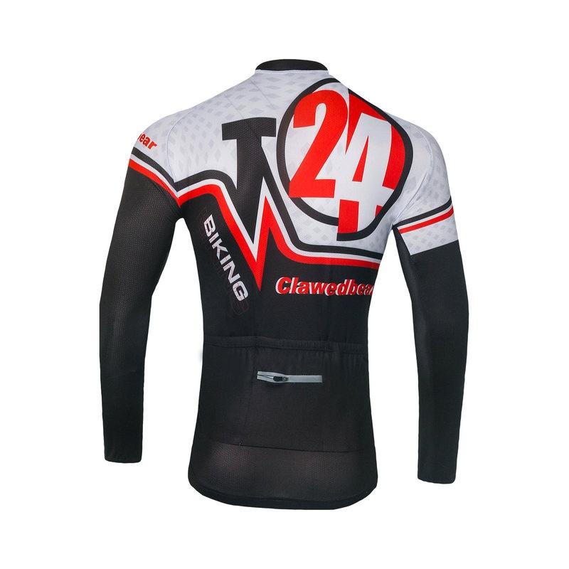 Men Long Sleeve Bicycle Cycling Sets Anti-sweat Ridng Clothing Suits 3D Padding Cushion Cycling Jerseys