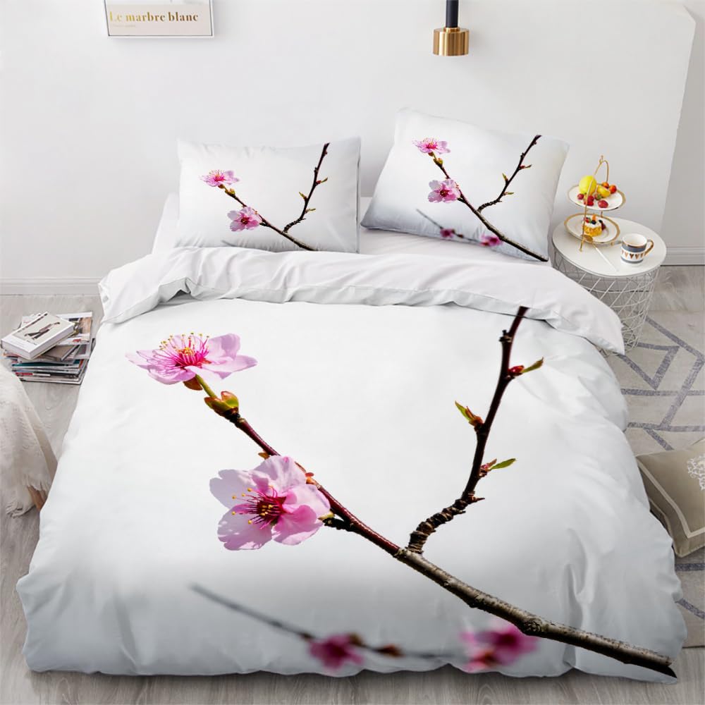 

Одеяло Цветущий Персик Для Детей Подростков Queen King Легкое S Природная Тема Комплекты Постельного Белья Декор Комнаты Без Одеяла Comforter (quilt)-EU Single(135*200cm)3pcs