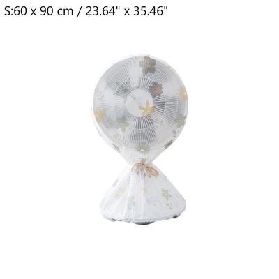 Household Universal Storage Cover Floor Fan Cover Washable Waterproof Dustproof Standing Round Electric Fan Protective Cover