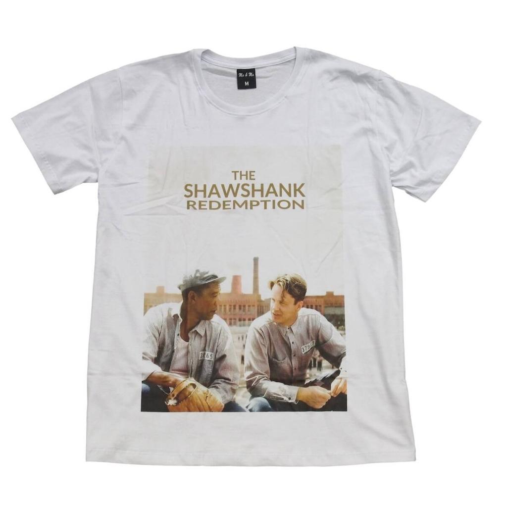 Shawshank Redemption Morgan Freeman Graphic T-Shirt Street Style Men's Unisex T-Shirt