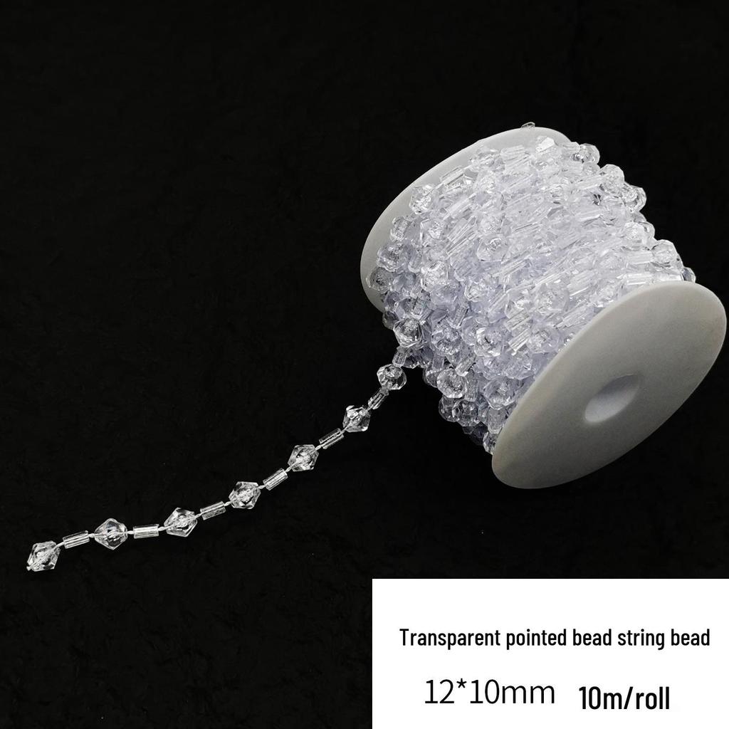 Double-Line Pearl Sunflower Snowflake Beads DIY Decoration