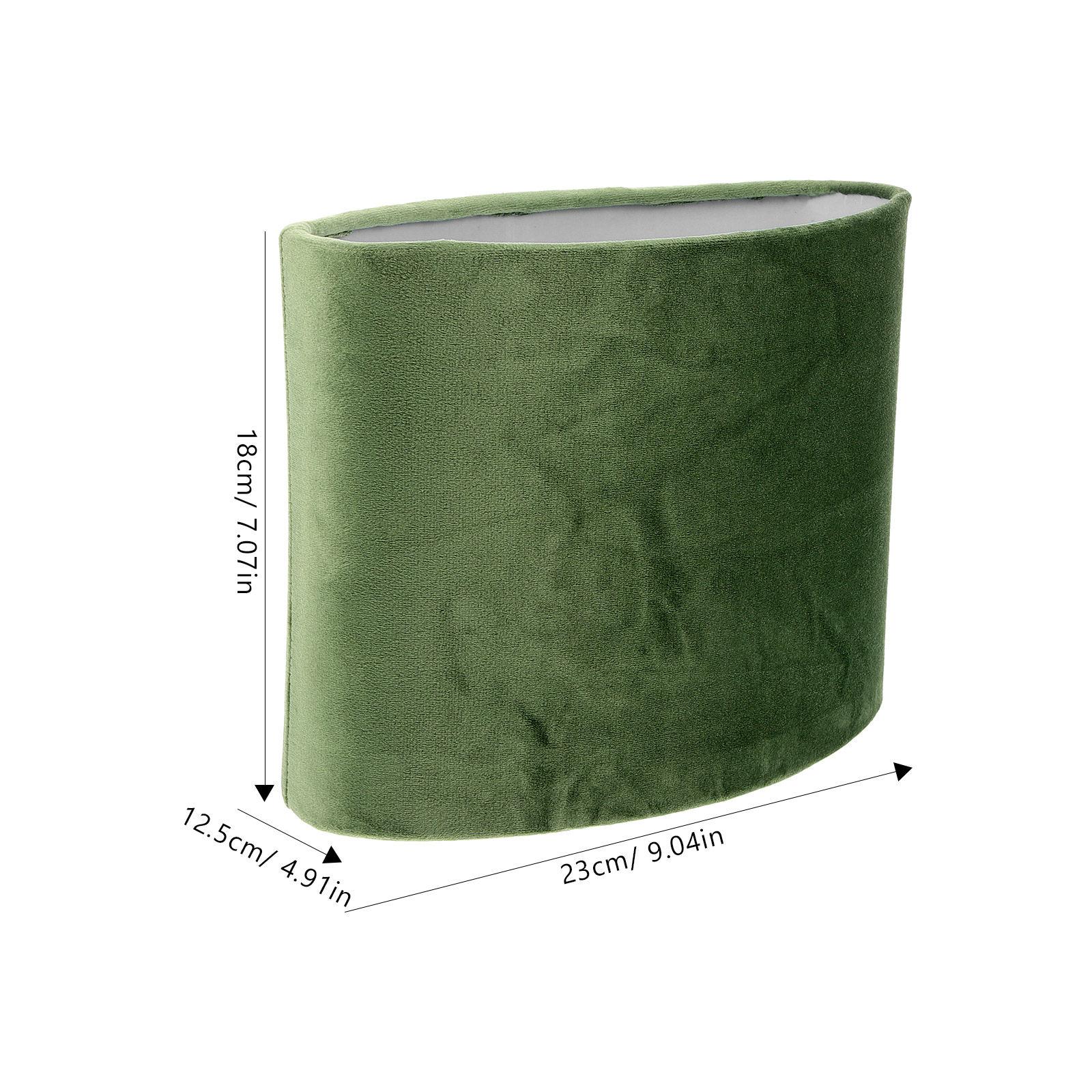 

Fabric Oval Lamp Shade Replacement Modern Light Cover Soft Warm Lampshade for Table Floor Desk Lamp Decoration світло-зелений колір