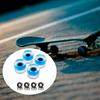 4 Pack PU Flashing Wheels 70mm 78a Replacement for Longboard Skateboard