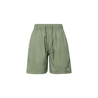 Solid Color Lace-Up Sports Shorts Men Bottoms Olive-Green FN3308-386